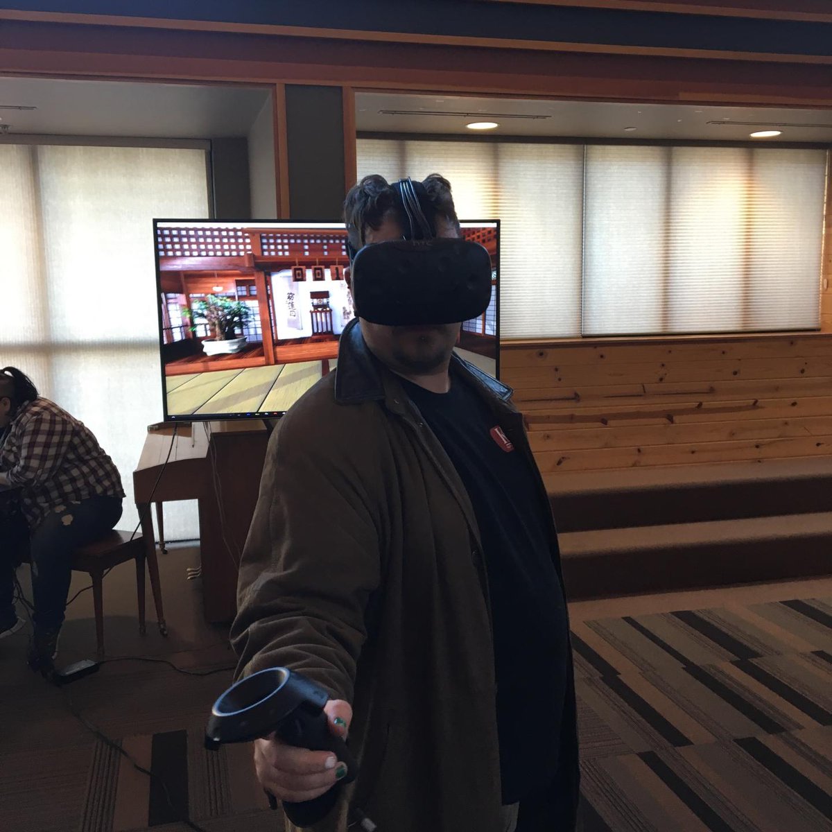 Come play the HTC Vive at the Klamath County Library on 3rd Street.