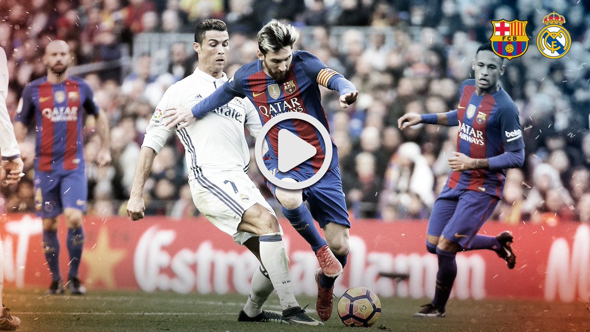⚽️🎥 Relive the goals and the best moments from #ElClásico ow.ly/dXvn306MoSU 

🔴🔵 #ForçaBarça!