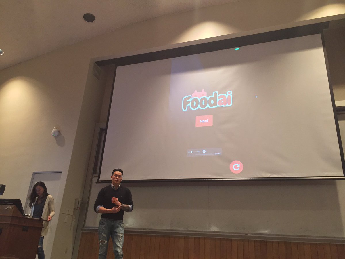 MLHacks's tweet photo. Are you a Foodai? Figure out what you can make from your fridge! @LehighHacks https://t.co/mbp9IPE7cW