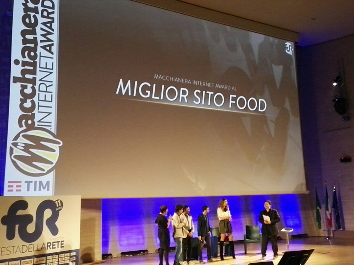 festadellarete's tweet photo. Miglior sito food: vince @GialloZafferano. #mia16 #fdr16 https://t.co/Mq9NXInlNS
