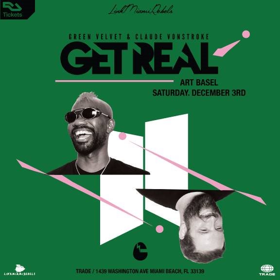 MiamiBeachPages's tweet photo. Tonight #GetReal b2b @VonStroke @GreenVelvet_ @TRADEmia @LinkMiamiRebels @dirtybird #ArtBaselMiami #MiamiBeach --> https://t.co/CCY3riYNRX https://t.co/ILYoAejDuV