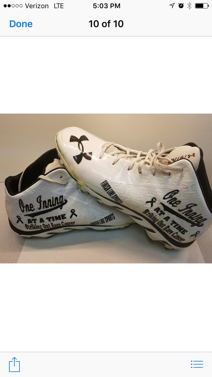 #MyCleatsMyCause #NFL #MondayNightFootball #OneInningataTime