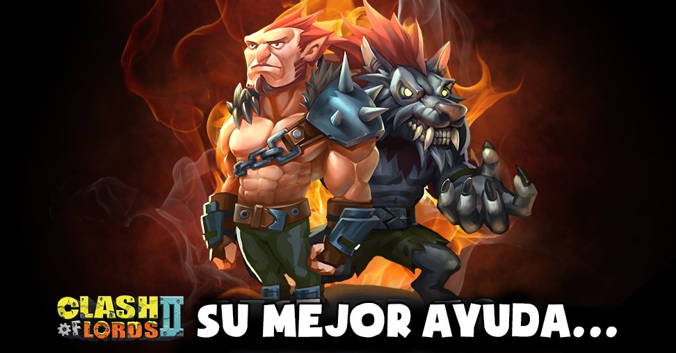 ClashOfLords2Es's tweet photo. Todos sabemos que un buen Héroe de Ayuda siempre viene bien. ¿Cuál es el mejor Héroe de Ayuda para Hombre Lobo? https://t.co/G2rckClQEa