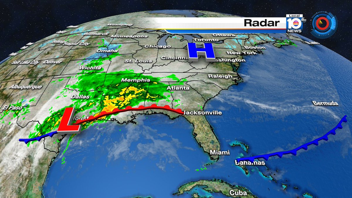 Big storm system bringing some much needed rain to the Southeast from @TrentAricTV https://t.co/0tkWMf3hHJ