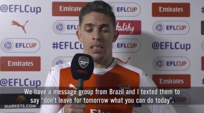 He may be a #gooner but #unitedwestand #Chapecoense #youfillupmysenses