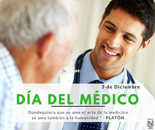 A todas aquellas personas que nos cuidan, nos devuelven la salud y una sonrisa. Felicidades #DiaDelMedico