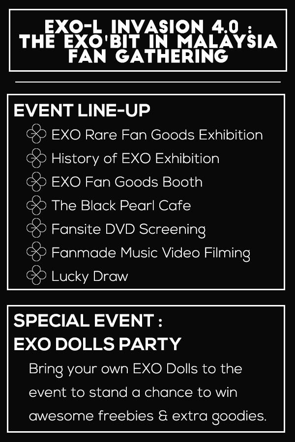 EXOUnionMY's tweet photo. Good Morning &amp; Happy Sunday EXO-L! 
We hv approx 13 seats left for our gathering. Have you gotten yourself a ticket?
https://t.co/h7CCRZ1tUN https://t.co/qmQD6yL4ZY