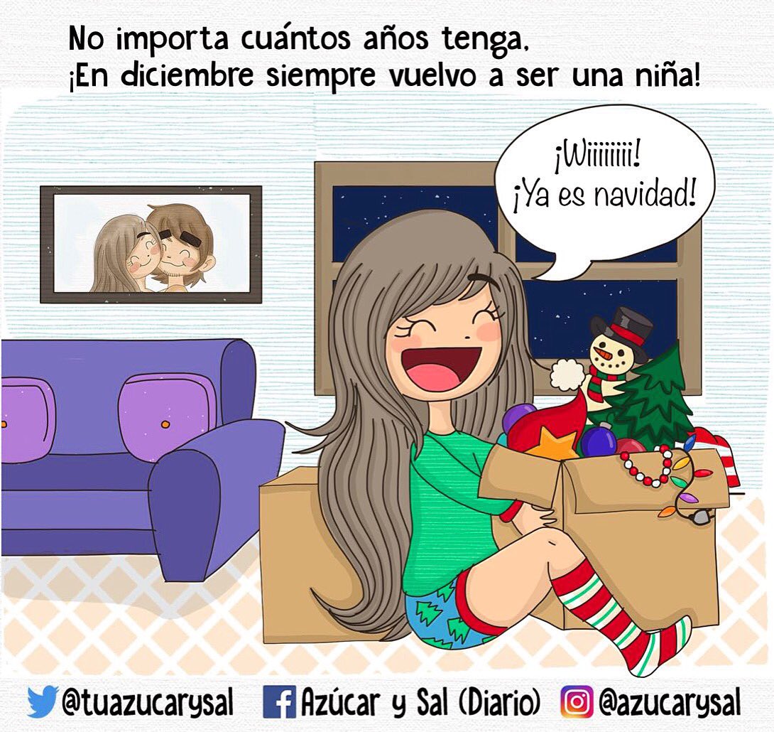 TuAzucarySal's tweet photo. No importa que tan vieja esté, en diciembre me vuelvo a convertir en niña <3 #Diciembre #FelizDiciembre https://t.co/AgPOg4pfAP