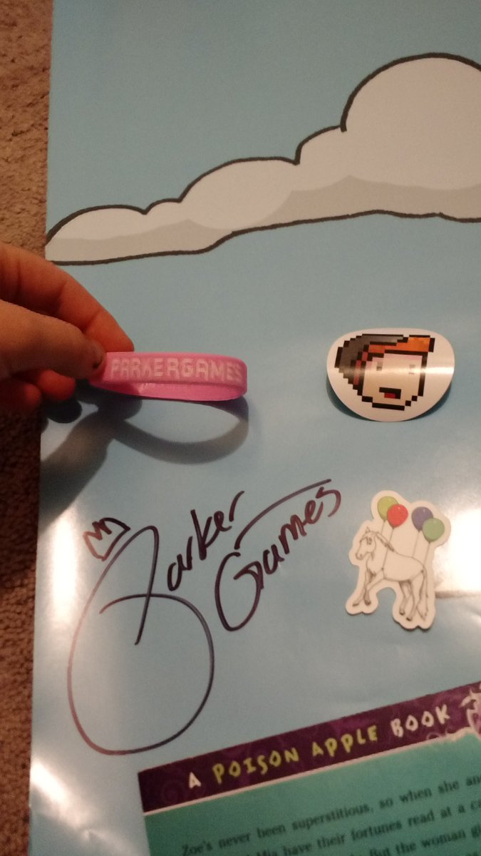 whatthe_fork's tweet photo. @Parker_GamesMC I have officially died, I'm sO HAPPY! https://t.co/K7GAI4IT1p