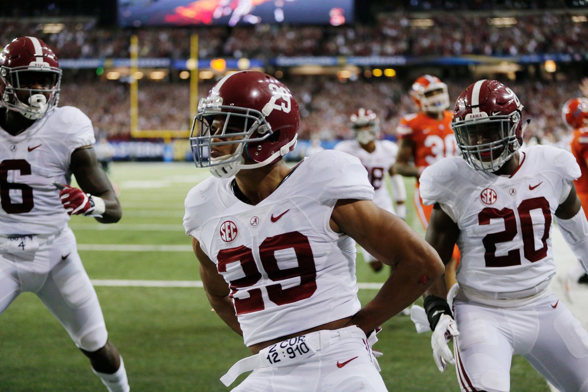 Bama has scored 2 non-offensive TD today, totaling 14 for the season. That matches 2011 Southern Miss for most in a season in FBS since 1996