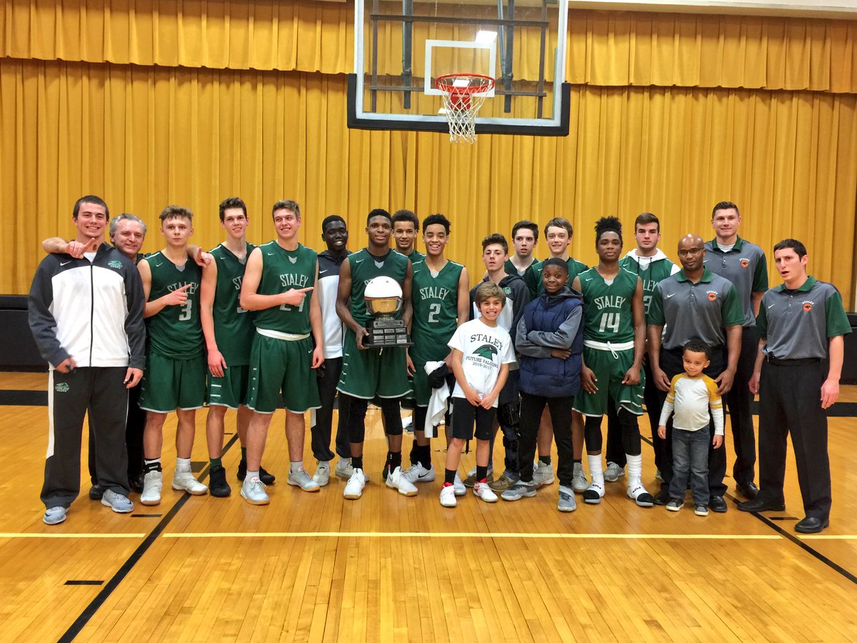 SHSFalcons's tweet photo. #StaleyFirst @StaleyCagers 51- Maryville 48. Champions of the 88th Savannah Invite. https://t.co/6WAr29rRo0
