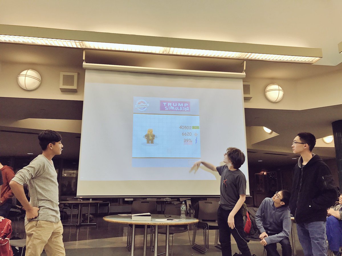 badboyboyce's tweet photo. There was nothing like this when I was at @StuyvesantHigh! Great to see over 100 students gathered for weekend hackathon #stuyhacks https://t.co/SvT1NPuMdg
