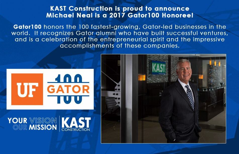 keysdrifter's tweet image. So honored to be recognized in the Gator 100