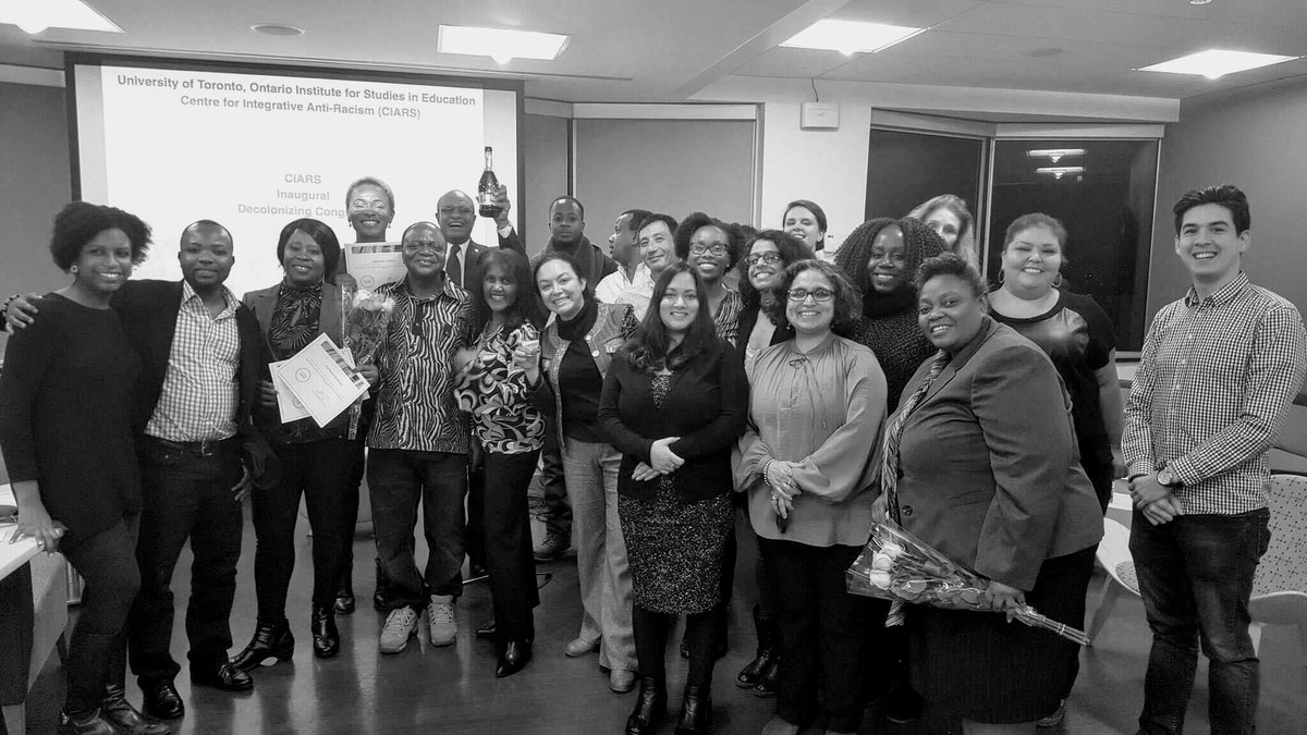 Decolonizing16's tweet photo. Most importantly, a sincere thank you to everyone who attended the conference  #OISE #CIARS https://t.co/nJ29mstkHI