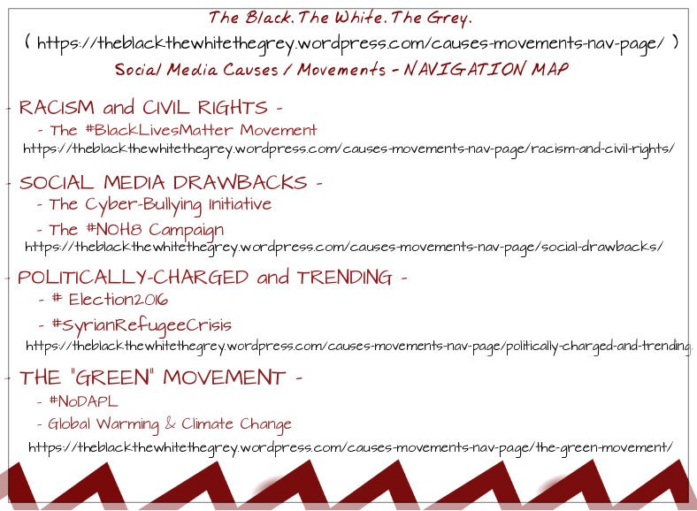 TBTWTGBlog's tweet photo. UPDATED NAVIGATION MAP - CAUSES/MOVEMENTS Blog Pages !! #NavMaps https://t.co/03ZaaRC31o