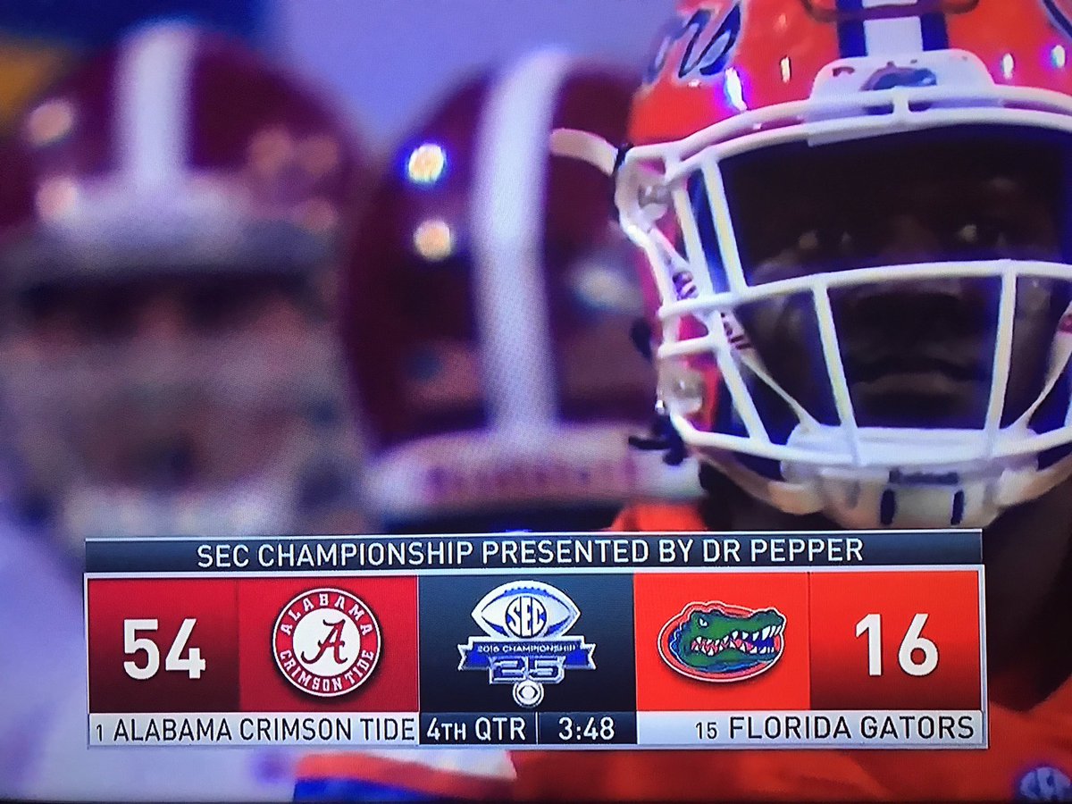 ClaytonEBarnett's tweet photo. Icing, meet cake. #fifthstring #rolltide #secchampionship #Alabama https://t.co/Ci0XEODePs