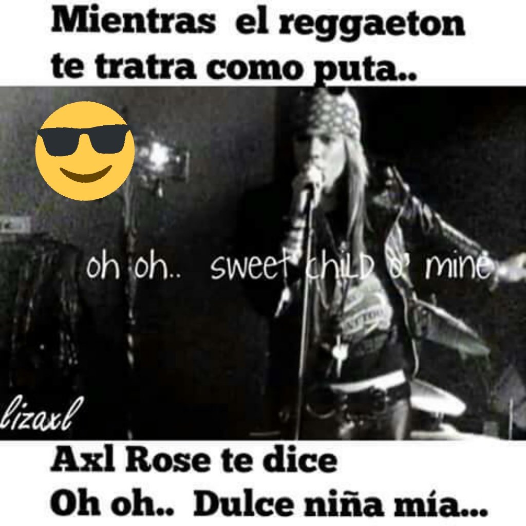 AndyZuniga11's tweet image. #Betterword 
#axlrose 
😍😍😍