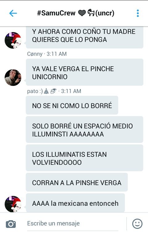 samucreew's tweet photo. Conny en drogas y el uncr... #SamuCrew https://t.co/Alun2eiT9a