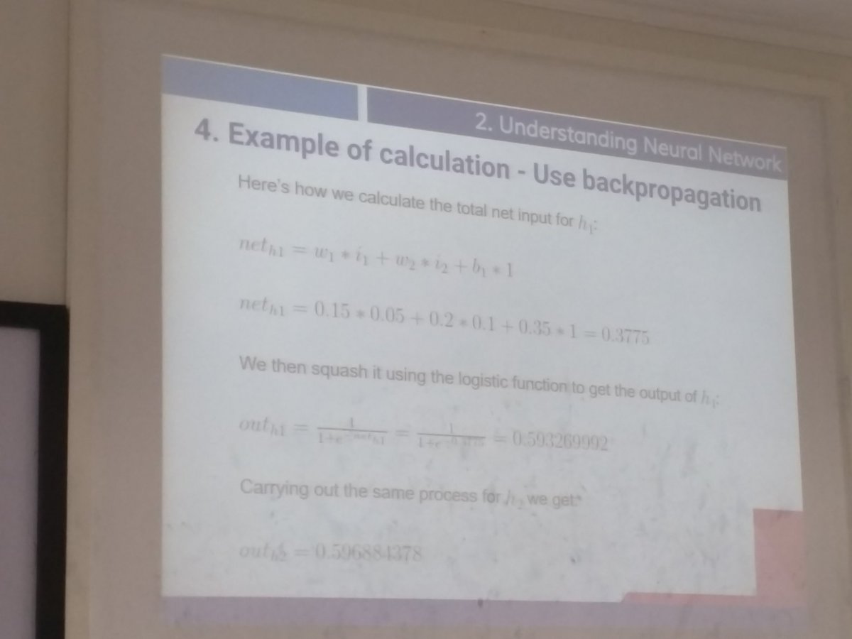 Digitalogi's tweet image. Menggunakan #BackPropagation dlm  #ActivationFunction 

#NeuralNetwork #MachineLearning Bersama #FajriKoto @DSWeekend @DataScienceIndo