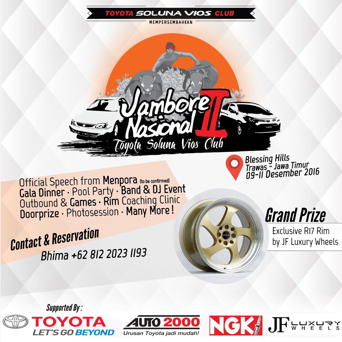 Don't miss it <a href="/TSVC_Crew/">ToyotaSolunaViosClub</a> <a href="/ToyotaID/">Toyota Indonesia</a> <a href="/Auto2000ID/">ؚAuto2000ID</a> #TSVCJamnas2016