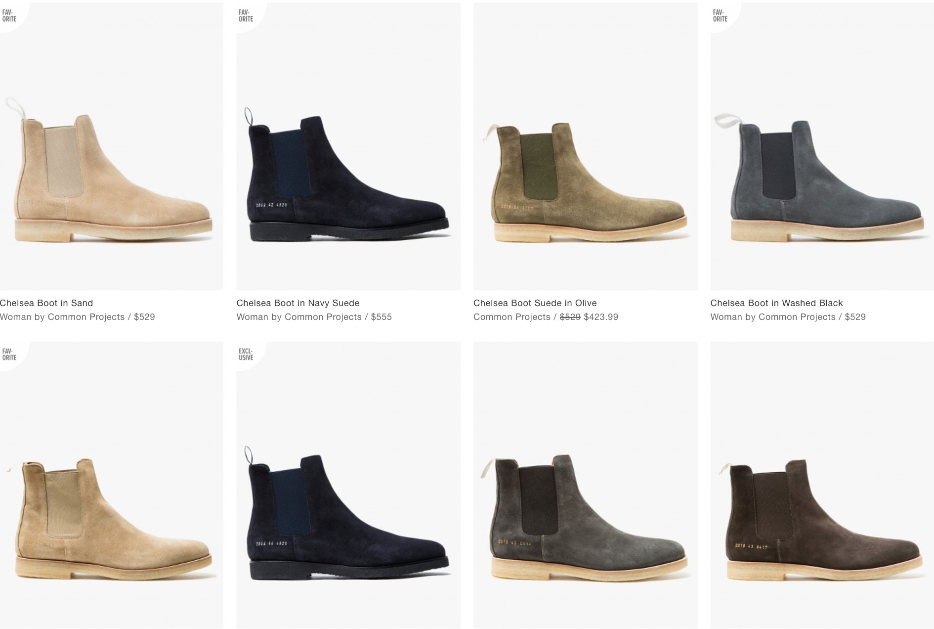 Common projects hotsell chelsea boots olive