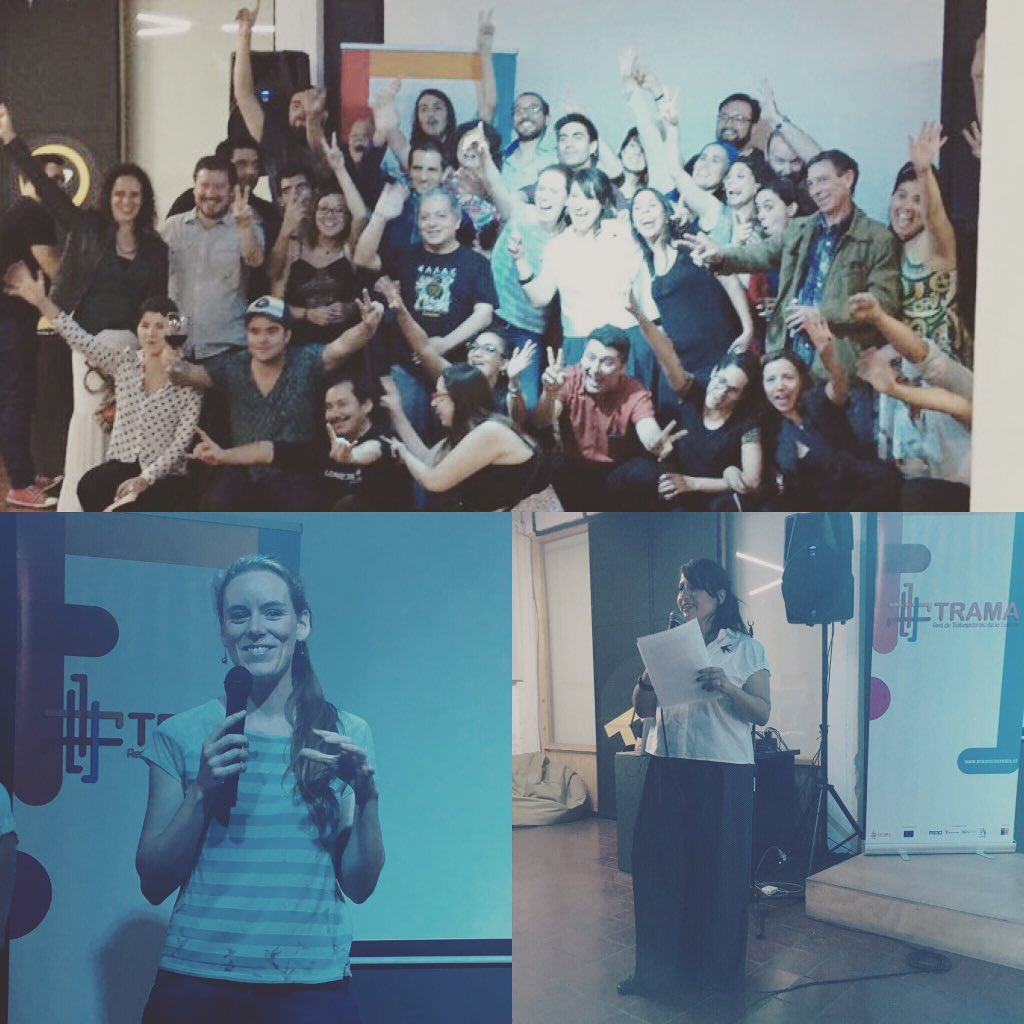 FabricadeMedios's tweet photo. ¡ Gran cierre gran de @ProyectoTrama ! Felicitamos y agradecemos al equipo que ahora se convierte en #smartchile https://t.co/hW2pXBJnG1