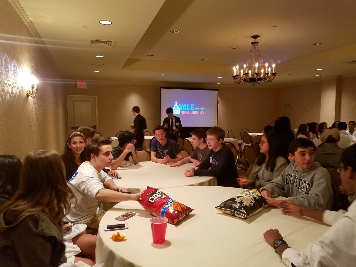 DrKornA's tweet photo. Ready for some trivia #yalemodelcongress #wiltonwayct @RealDunajk https://t.co/64v8dEmxSk