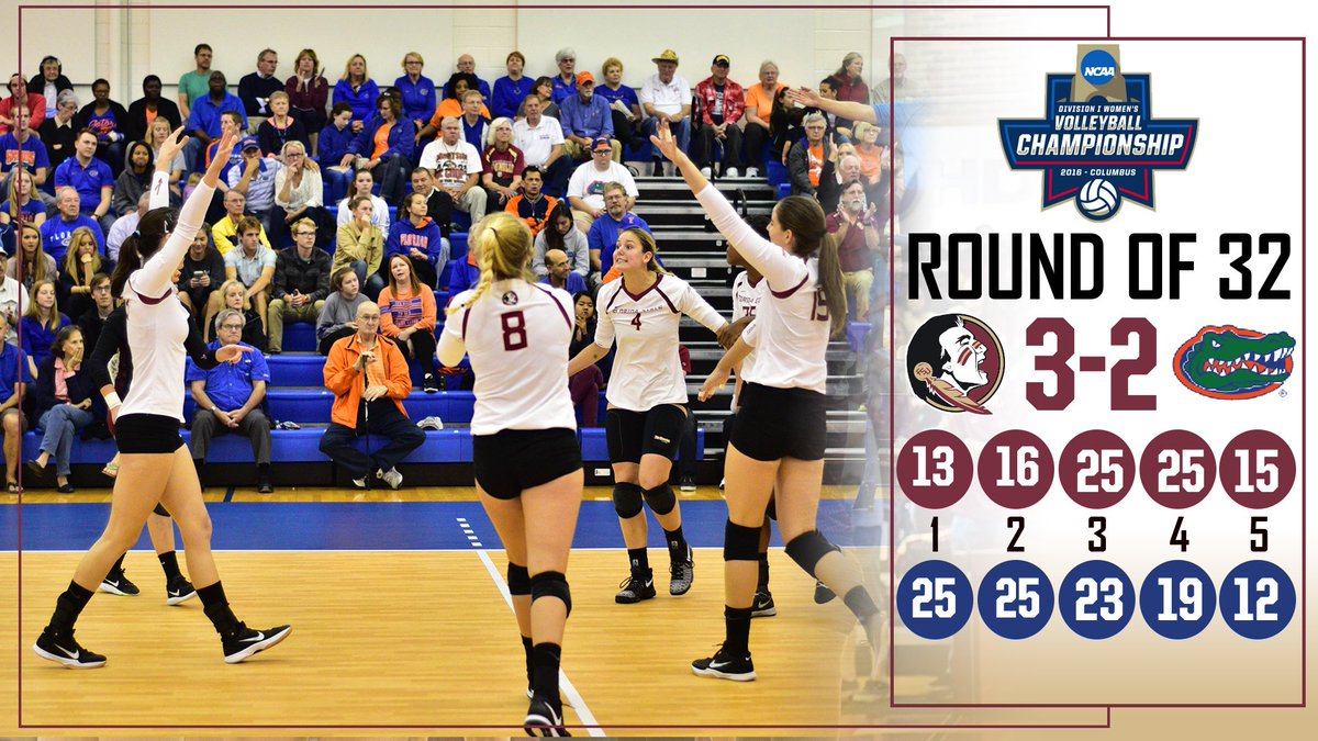 "WE JUST BEAT THE DAMN GATORS"

Moving on to the #Sweet16 

#noles