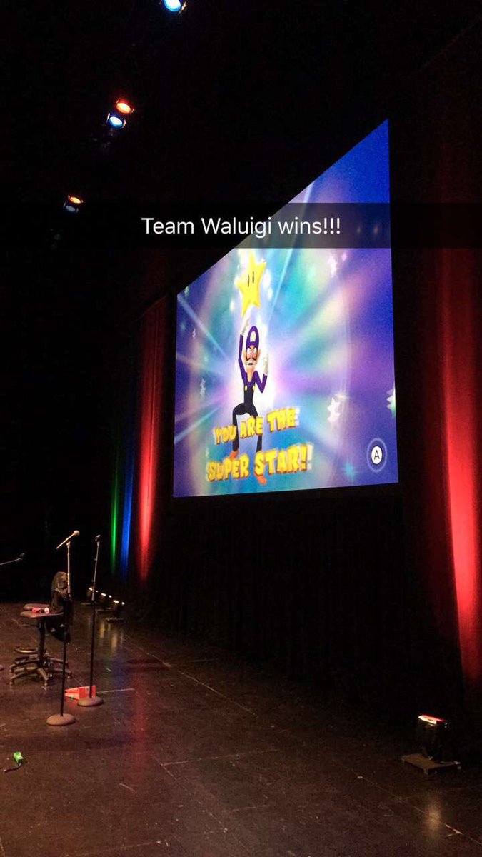 Game Grumps On Twitter Congrats Team Waluigi For Winning Mario Party At Our Minneapolis Live Show