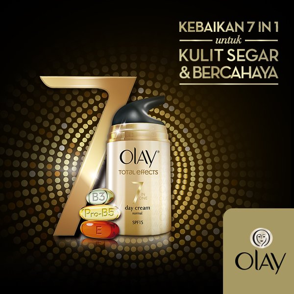 Olay Total Effects dengan 7 manfaat dalam 1 botol. Dapatkan kecantikan terbaikmu sekarang! #OlayMoment