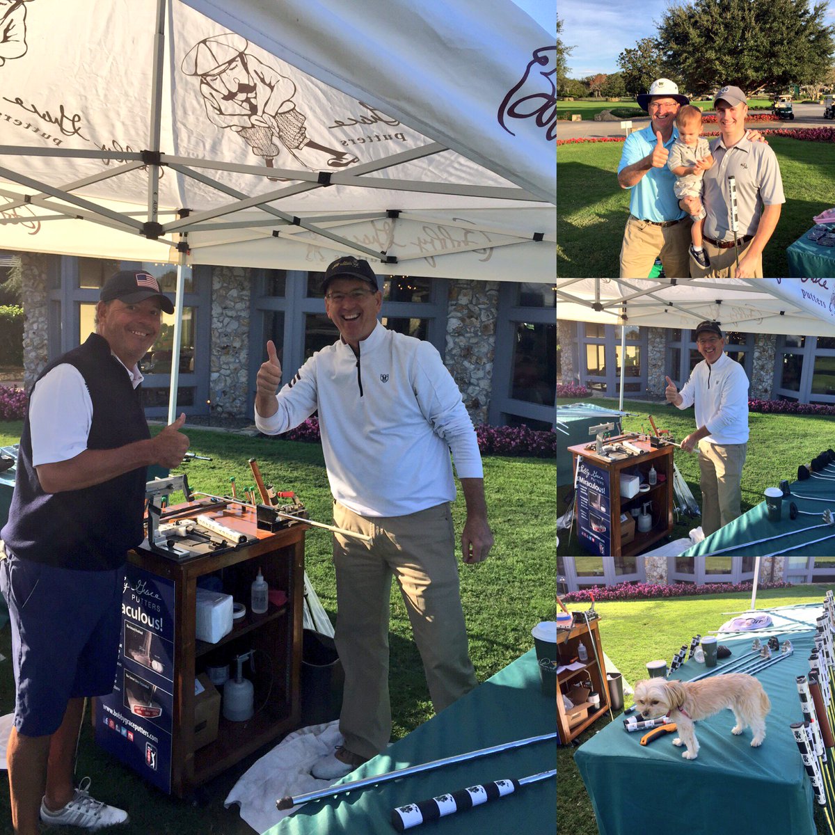 Graceputters's tweet photo. Thanks for the memories @APBayHill #ArnoldPalmer #putter #orlando #Golf #MadeInUSA @JohnOLearyIII #putters #manyoneputts https://t.co/MIdFVfJeH2