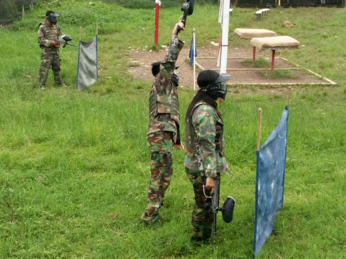 NdeKampung's tweet photo. Paint ball @NdeKampung  today https://t.co/QXQKd6AKPj