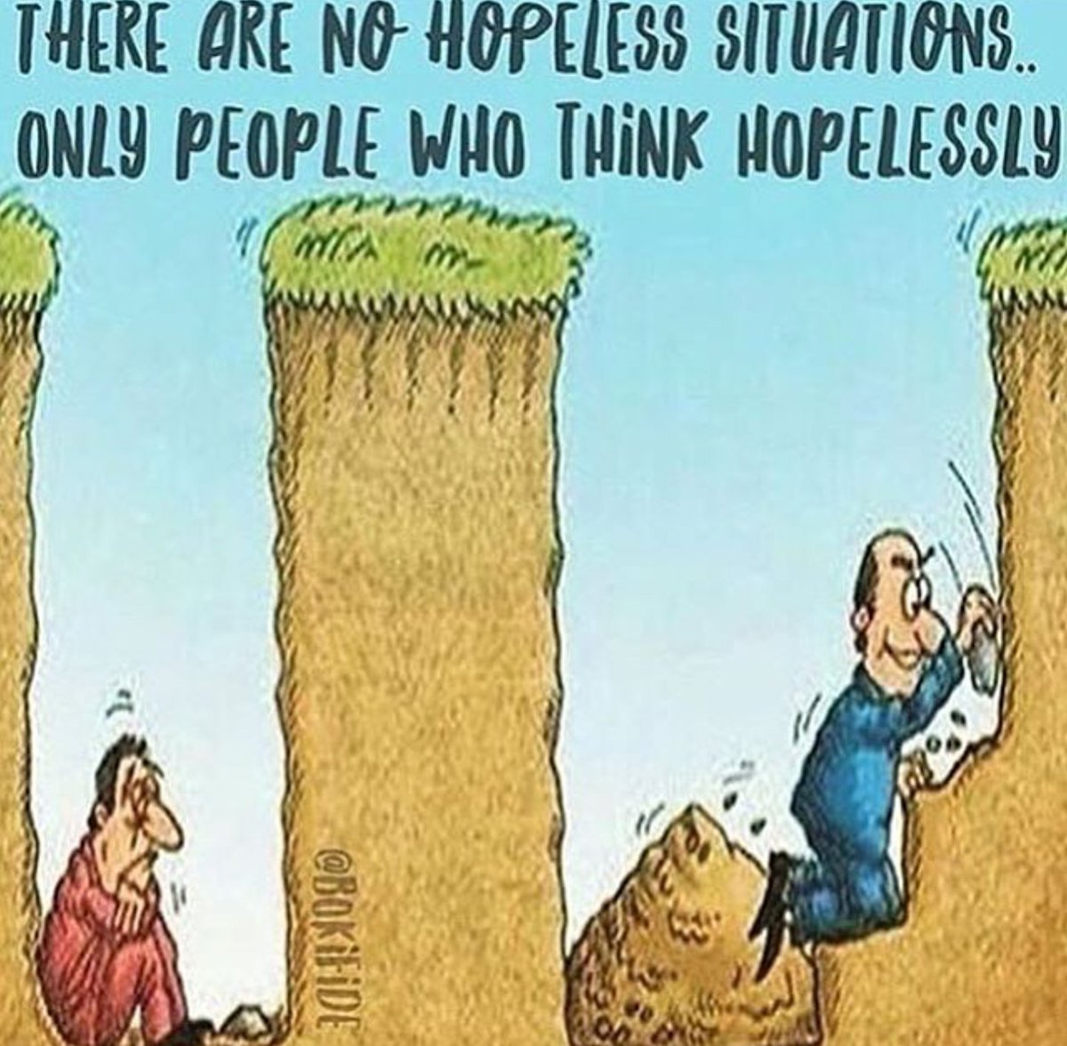 LG7plus11game's tweet photo. There are no hopeless situations only people who think hopeless. https://t.co/kJ4a6jWlMo