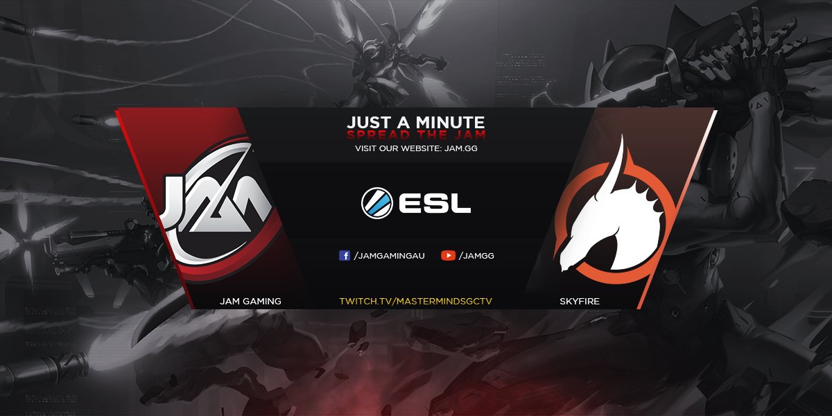 JAMGamingAU's tweet photo. JAM's moving on to vs @TeamSKF! Lets keep the #JAMTRAM going! #SPREADTHEJAM! https://t.co/4oMgqooOX8
