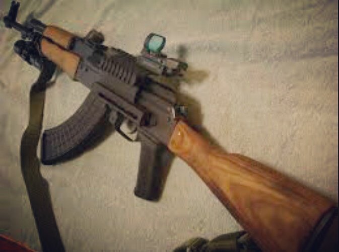 EricGarcia813's tweet photo. This AK 47 stands for something 
It means I could do what the fuck I want"
@kinglilg #ak47
#sucios_do_it_better https://t.co/Bd7VJNnK3H