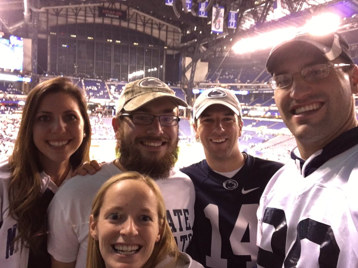 Jessrams2's tweet image. If there was every a reason to stay up past midnight, staying up with friends to watch #Pennstate become #BigTenChamps is it.