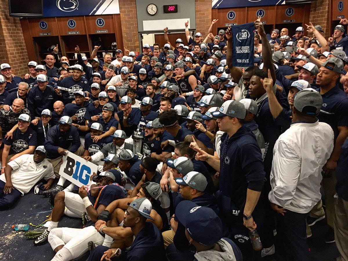 PennStateFball's tweet photo. The best team in the @bigten. #WEARE https://t.co/ZgWBAdznOO