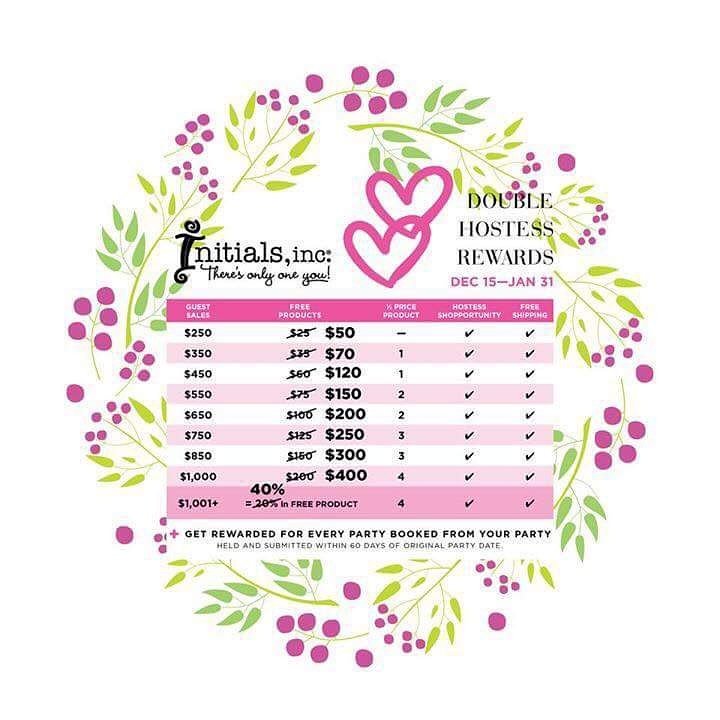 CP_InitialsInc's tweet image. Dec. 15th - Jan. 31st, Earn Double Hostess Rewards + a Free Gift! myinitials-inc.com/Ivey #InitialsInc  #DoubleHostessRewards #HostAParty