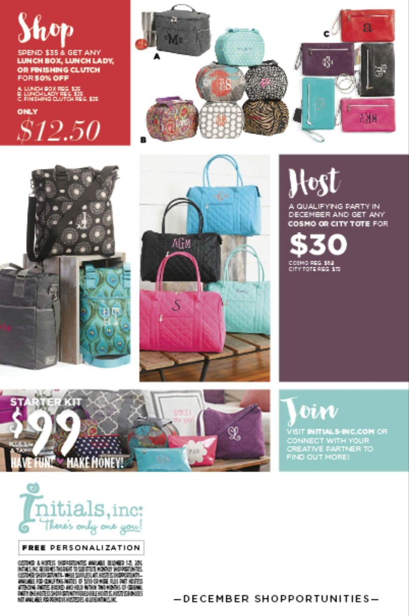 CP_InitialsInc's tweet image. Contact Ivey Quinn-Barfield at (252)675-0577 or (252)662-3500! 
The New Initials, Inc. 2016 Fall &amp;amp; Winter Catalog: issuu.com/initials-inc/d…