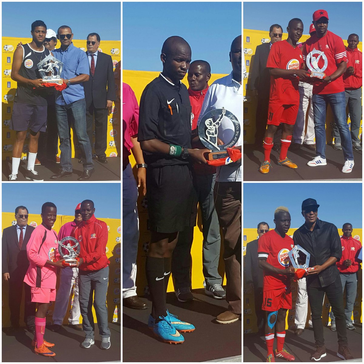 SAFA_net's tweet photo. Here are the individual winners of the 2016 SAFA-BURGER KING U19 MEN'S CHAMPIONSHIP @BurgerKing @SAFA_net https://t.co/UrBngOAqJo