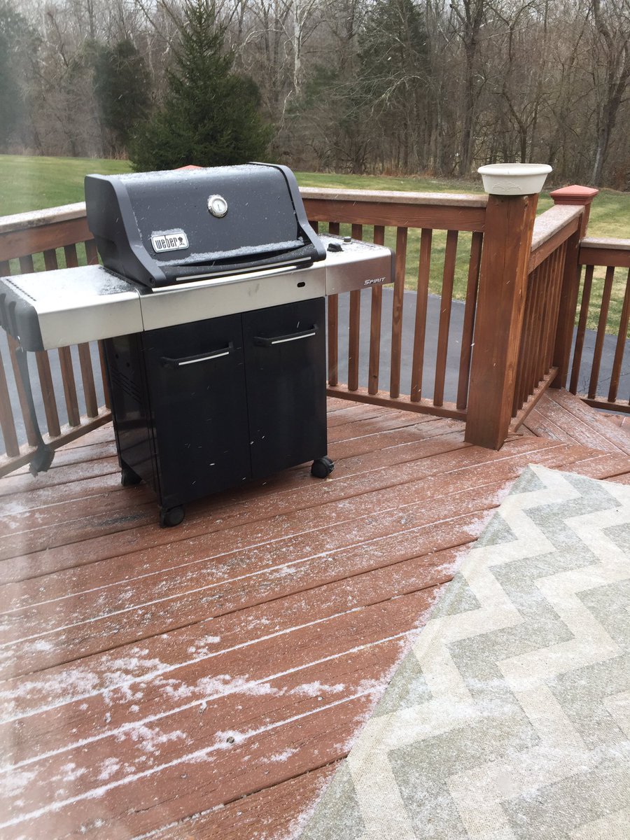 And just yesterday it was 62 degrees.