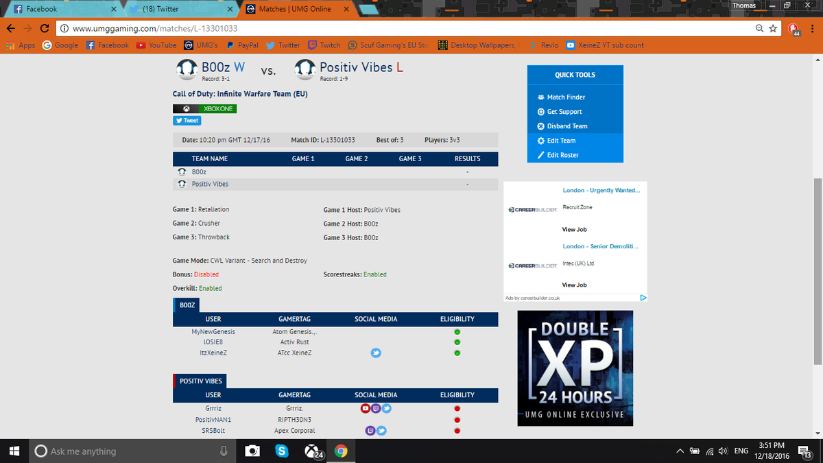 Welldone to @SeaRuS_Gaming with their new comp team with a record of 1-9 <a href="/DNR_CREW/">DNR_CREW</a> <a href="/GlennPearson11/">▫️◽◻Persona◻◽▫️</a>