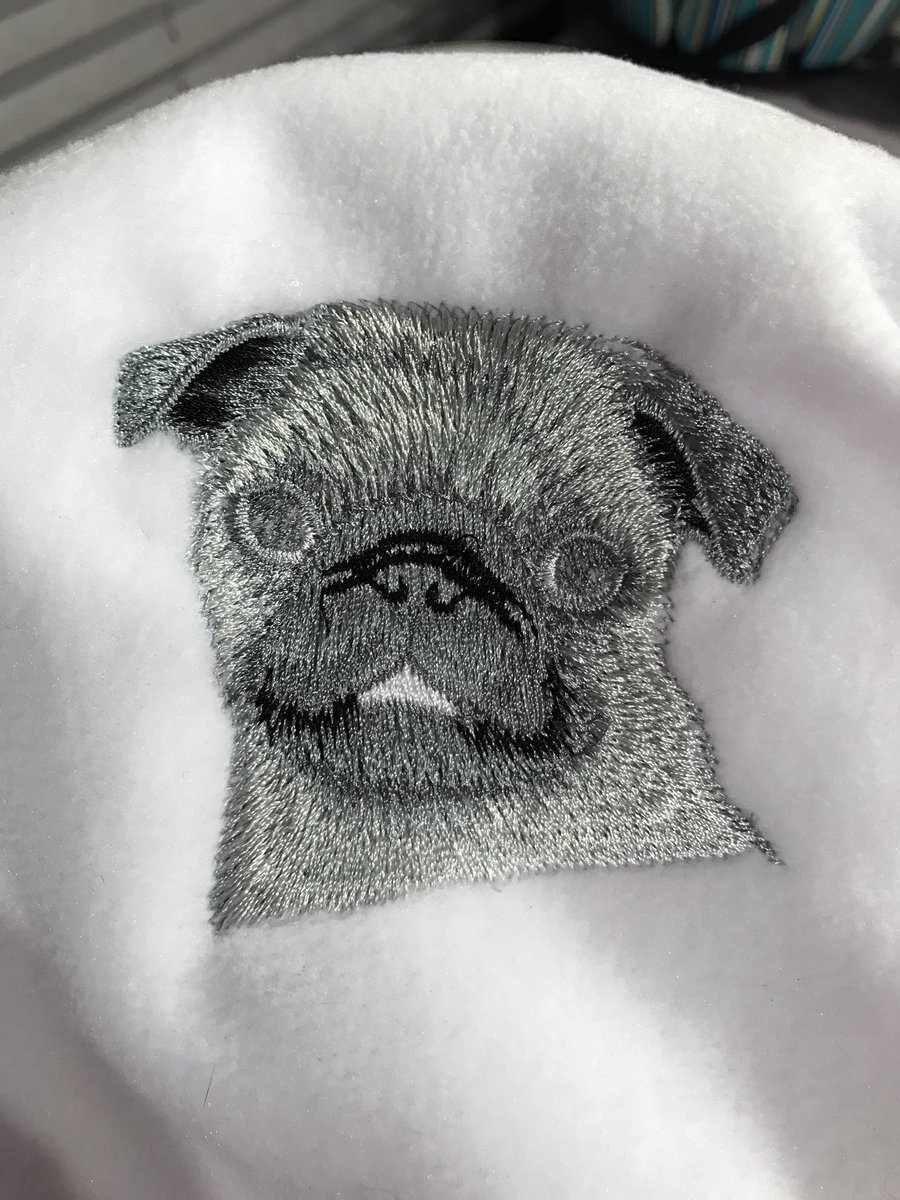 Pug #pugpup #platinumpug #Personalised #babyvest #fleecejacket #puggies #customerorder #puglife #personalisedgifts