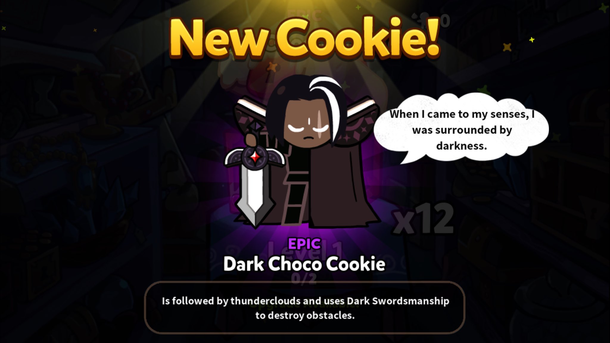 Cookie Run Update! 2️⃣0️⃣1️⃣8️⃣ on Twitter: "Trying out on Dark Choco