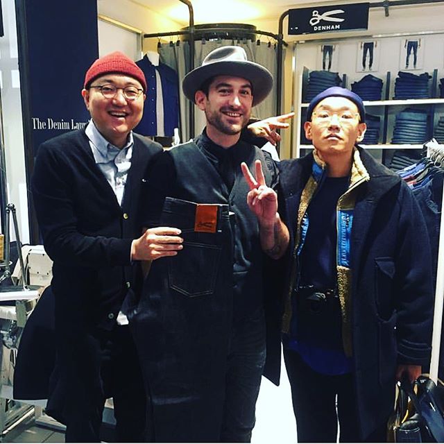 Meet the characters at Galleries Lafayette @gallerieslafayettefr ✂️ #denham #denhamthejeanmaker #jasondenham #t...