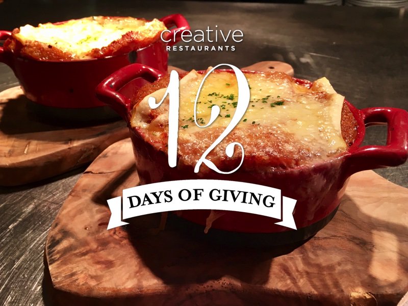 Today we are giving away French Onion Soup for two on our Facebook page! Head over to: ow.ly/SEdK307eBwF to win! #12DaysofGiving