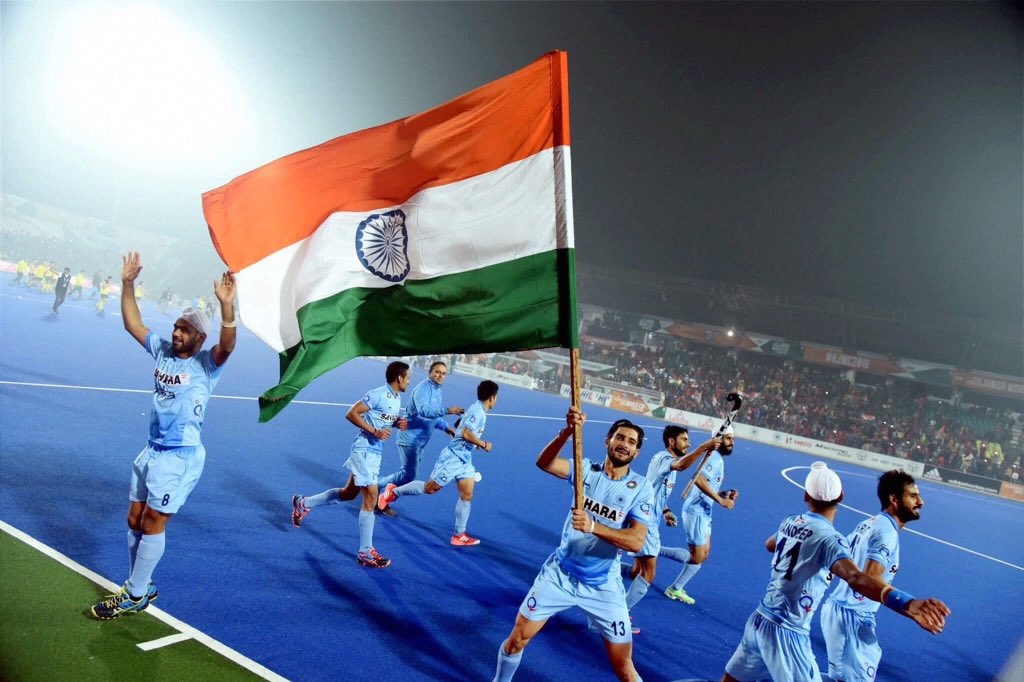 OfficeofBSH's tweet photo. Well done boys!! Proud of Indian Hockey team and Congratulation on wining #JuniorHockeyWorldCup
Jai Hind !! https://t.co/1mEXySqAVj