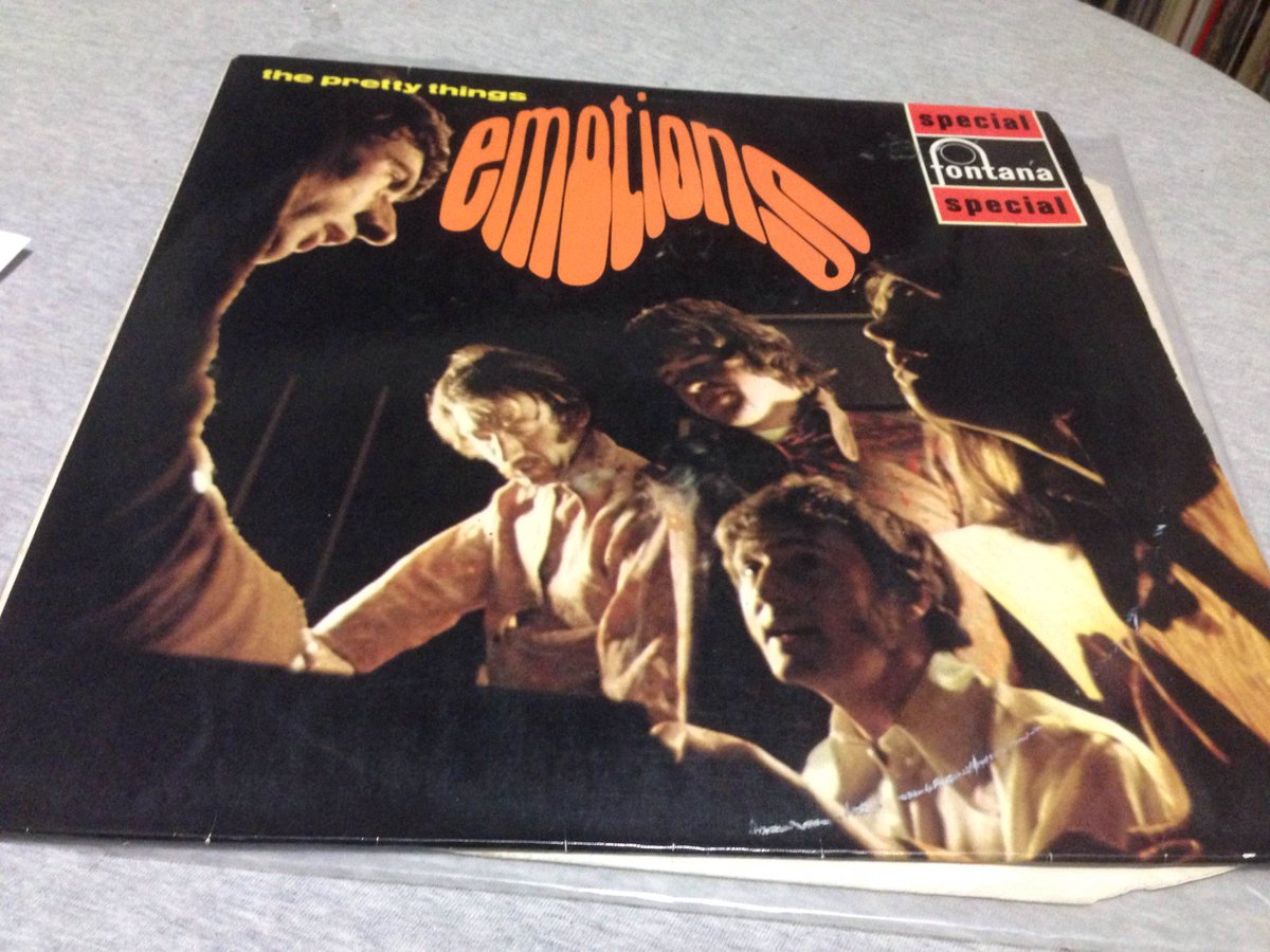 maxrecordroom's tweet photo. #PrettyThings- Emotions. 67. Insipid horns aside, marks PT's transition from #RollingStones clone to something much more interesting.#Vinyl https://t.co/sLJTy0wXZ6