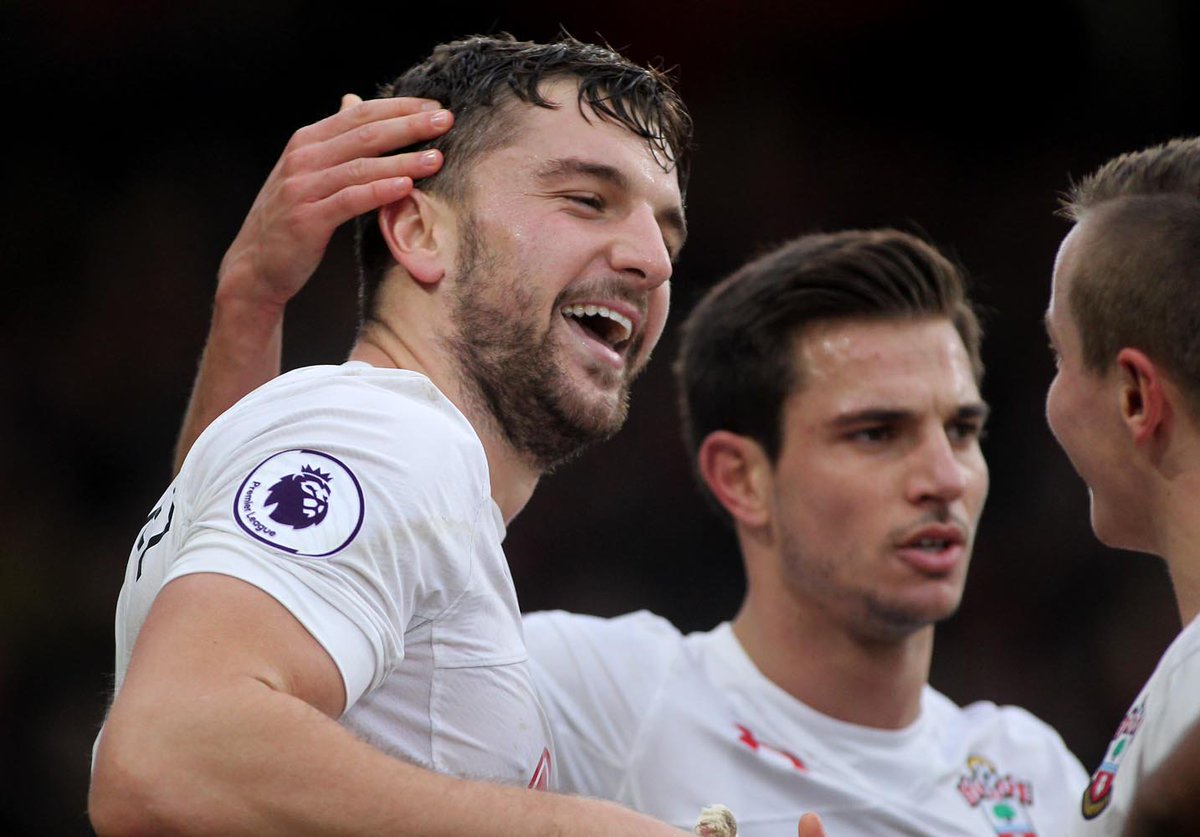 EchoPics's tweet photo. Pictures from Saints' Premier League victory over Bournemouth - https://t.co/YIHHVot2zq

#SaintsFC #PremierLeague https://t.co/FVA0meCUuK