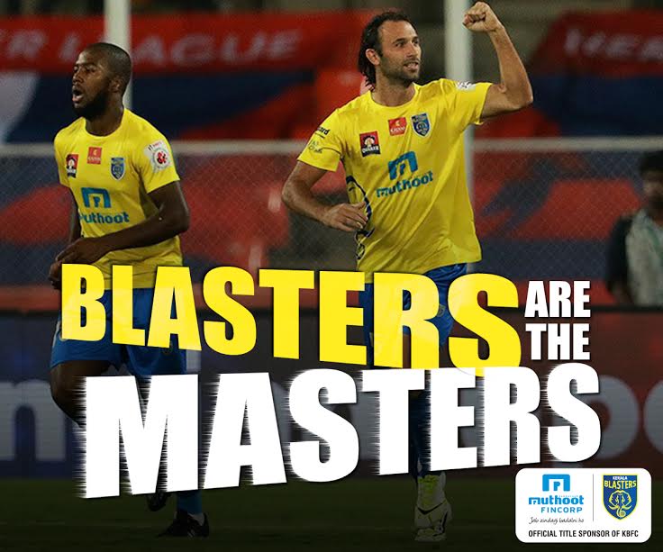 MuthootIndia's tweet photo. For the last time, let's get them Blasters! #GoKBFC #ISLFinal2016 https://t.co/bSbVoOfdlm